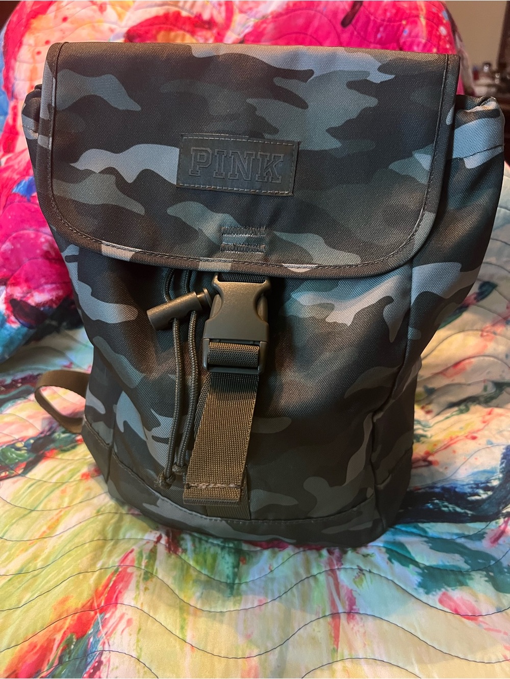 PINK Victoria's Secret  Camo Backpack